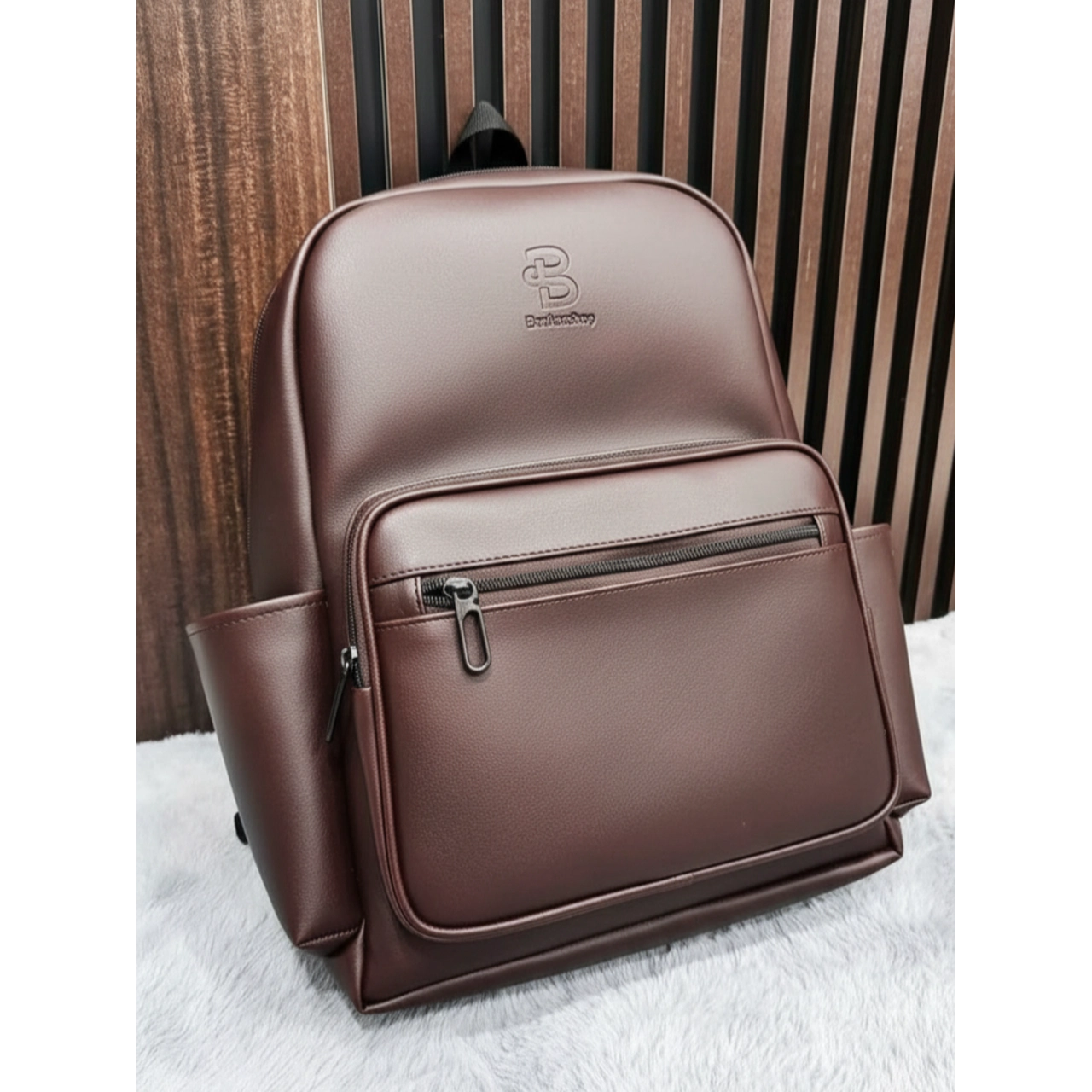 Balo Da Trơn Style Hàn Quốc Tối Giản Đựng Vừa A4 Máy Tính Sức Chứa Rộng Rãi BL350